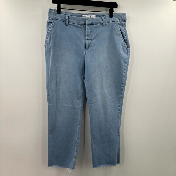 Frank & Eileen | Wicklow in Italian Performance Denim 1975 Wash Size 12 - Picture 1 of 7